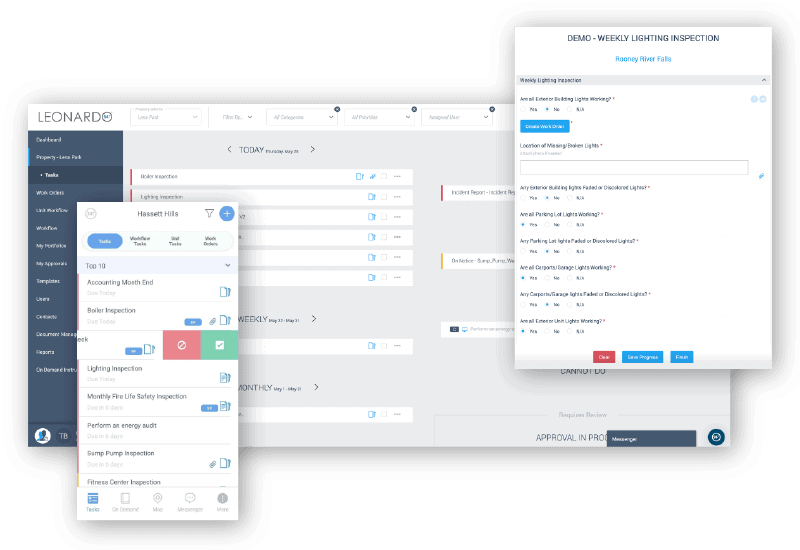 Property Operations LEO Web Demo Inspections